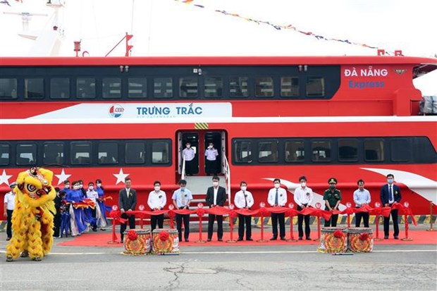 Da Nang – Ly Son high-speed ferry service launched hinh anh 2