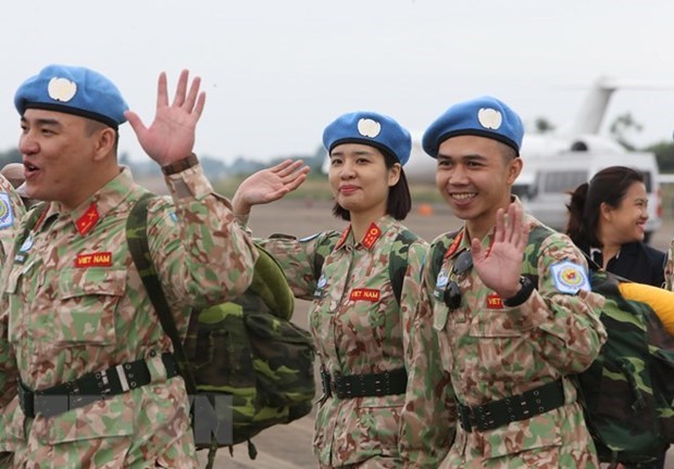 Doctors of Vietnam’s field hospital in South Sudan receive UN delegation hinh anh 1