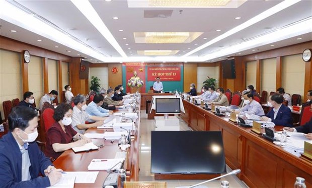 Party’s Inspection Commission holds 13th meeting hinh anh 1