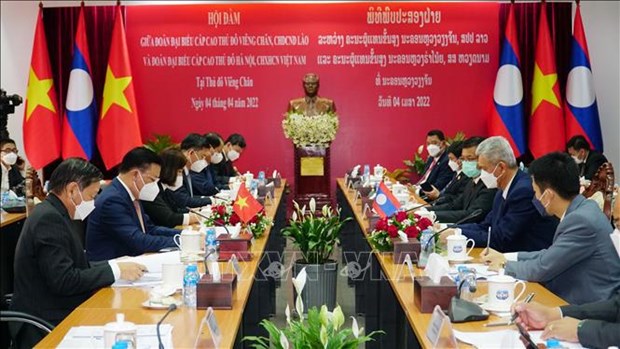 Hanoi, Vientiane enhance cooperation hinh anh 2
