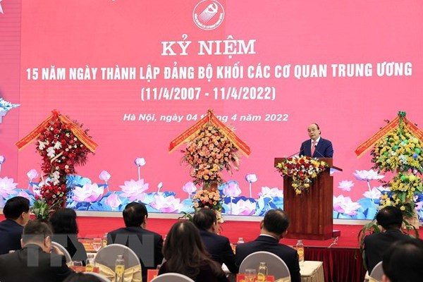Party Organisation of Central Agencies’ Bloc urged to improve operational effectiveness hinh anh 1