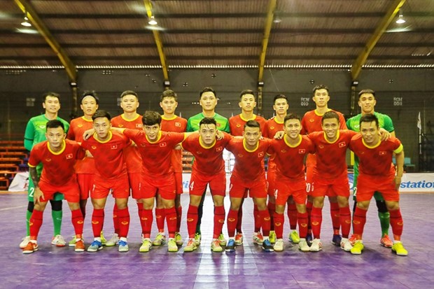 Vietnam held by Myanmar in AFF Futsal Championship opener hinh anh 1