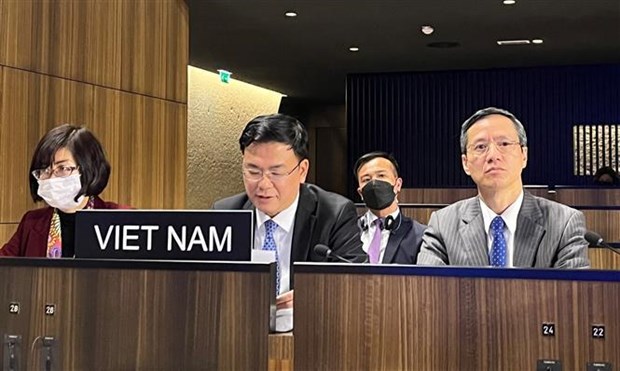 Vietnam attends UNESCO Executive Board’s 214th session hinh anh 1