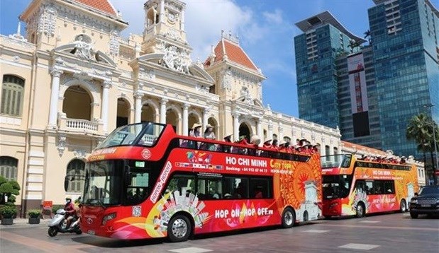 HCM City welcomes nearly 130 holiday-makers from US hinh anh 1