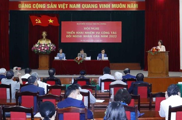 Conference launches people-to-people diplomacy tasks for 2022 hinh anh 1