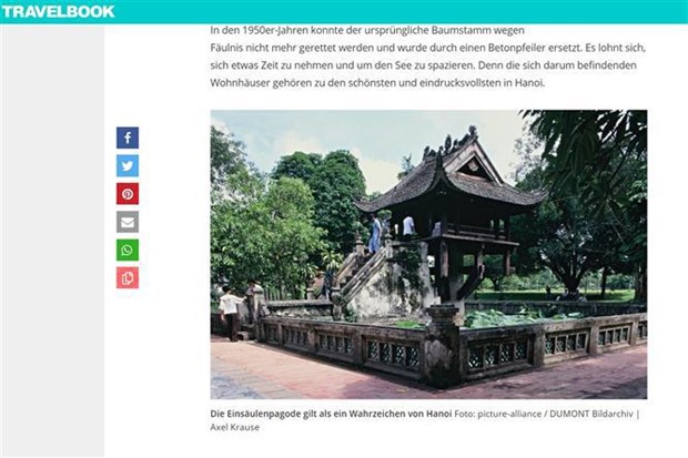 Hanoi among most favourite destinations in Southeast Asia: Travelbook hinh anh 2