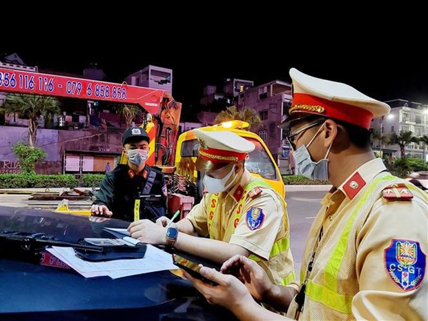 Quang Ninh strengthens security, traffic order control for SEA Games 31 hinh anh 1