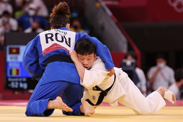 Judoka aims to regain SEA Games gold on home soil hinh anh 1