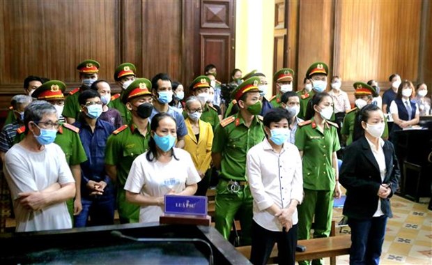Members, supporters of terrorist organisation sentenced to imprisonments of 3-13 years hinh anh 1