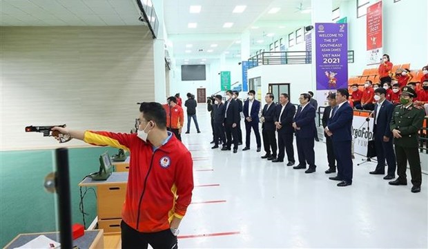Prime Minister checks preparations for 31st SEA Games hinh anh 1