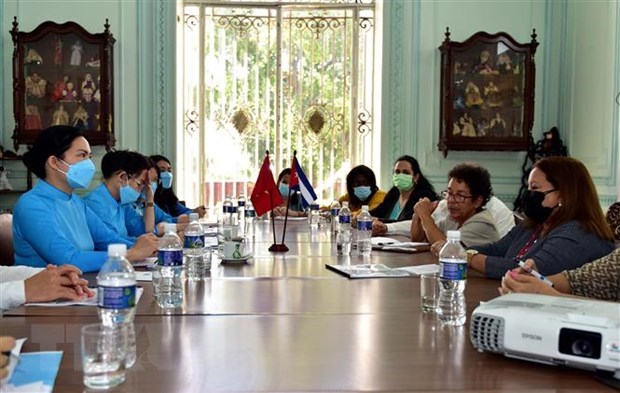Vietnam, Cuba share experience in raising position of women hinh anh 1