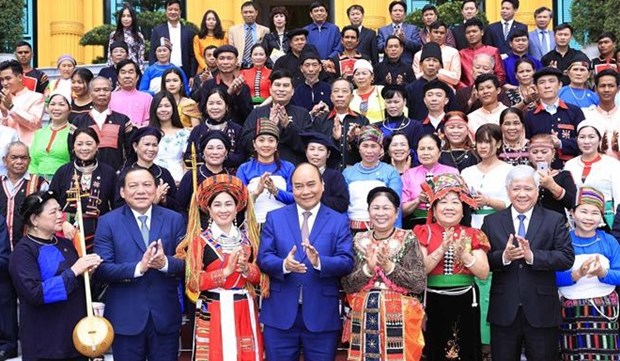 President emphasises importance of preserving ethnic minorities’ cultural traditions hinh anh 1