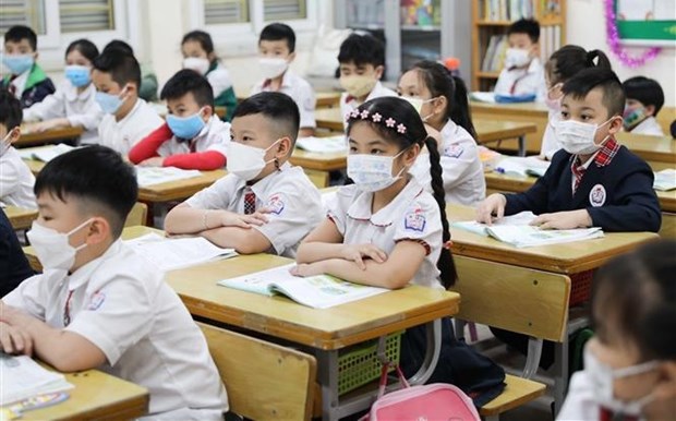School attendance reaches 99.57 percent post-COVID-19 hinh anh 1