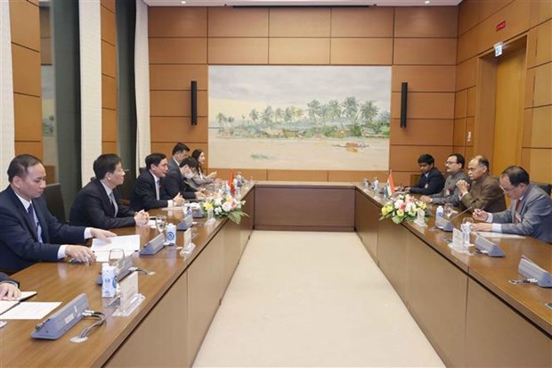NA Secretary General meets with Indian counterpart hinh anh 1