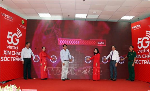 Soc Trang province launches 5G network, intelligent operations centre hinh anh 1