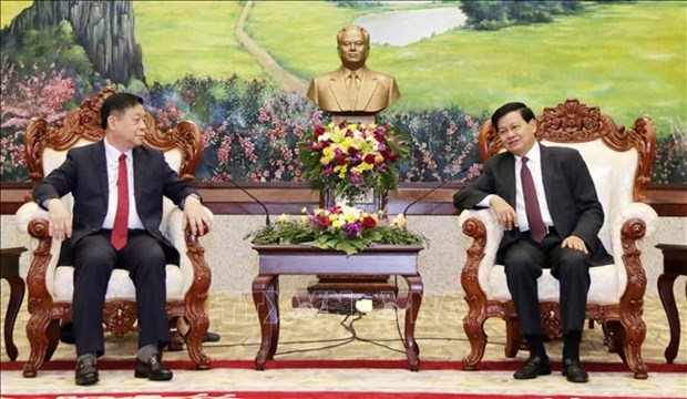 Lao leaders show belief in CPV leadership hinh anh 1