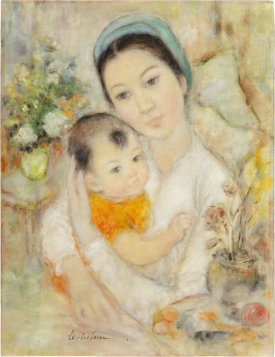 Vietnamese-French painter’s work sold for 529,200 EUR at art auction hinh anh 1