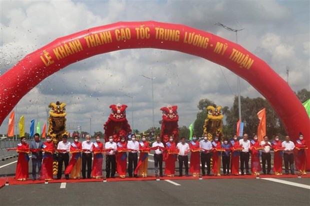 Trung Luong-My Thuan Highway inaugurated hinh anh 1