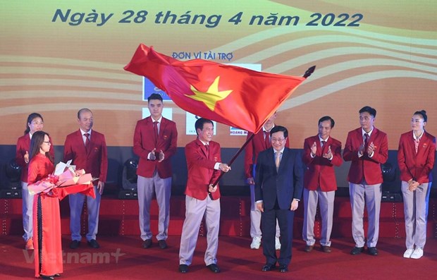 SEA Games 31: Vietnamese athletes resolved to show solidarity, friendship hinh anh 1