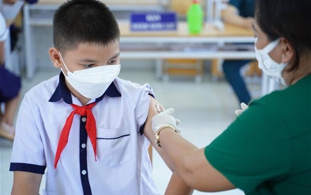 Over 1 million doses of COVID-19 vaccines administered to children aged 5-12 hinh anh 1