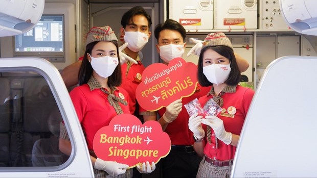 Thai Vietjet launches Bangkok - Singapore route hinh anh 2