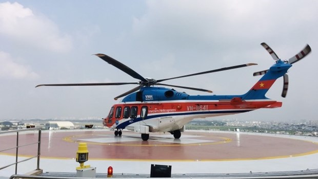 HCM City kicks off new helicopter service hinh anh 1