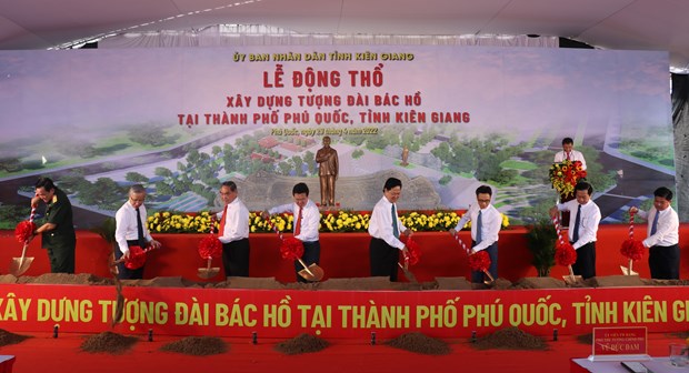 Work begins on President Ho Chi Minh Monument in Phu Quoc hinh anh 1