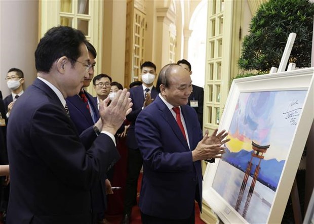 Japan - trustworthy, longtime strategic partner of Vietnam: President hinh anh 1