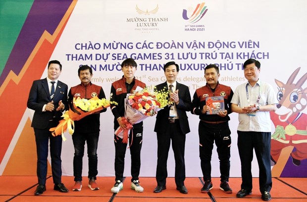 SEA Games 31: Phu Tho sets up LED display to serve football fans hinh anh 1