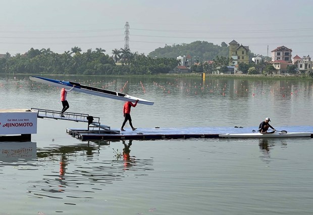 SEA Games 31: Hai Phong gets ready for rowing-canoeing competitions hinh anh 1