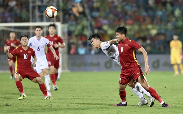 SEA Games 31: Vietnam held in goalless SEA Games 31 football match against Philippines hinh anh 1