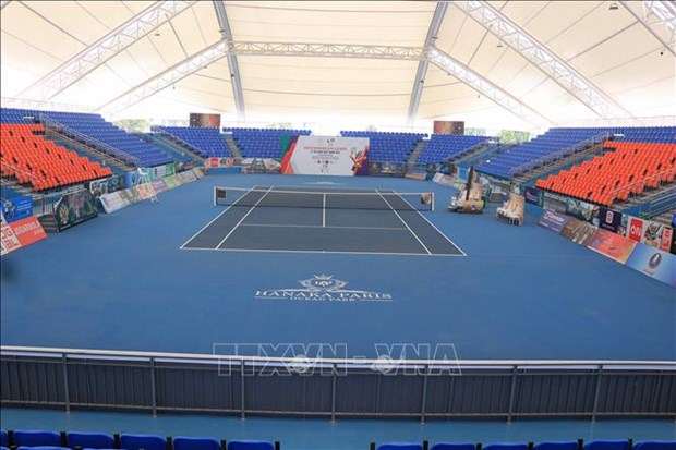 Ideal facilities prepared for tennis competitions at SEA Games 31 hinh anh 1