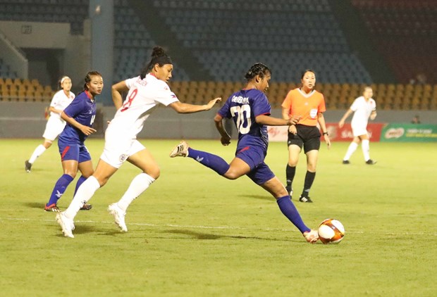 SEA Games 31: Philippines trounce Cambodia 5-0 in women’s football opener hinh anh 1