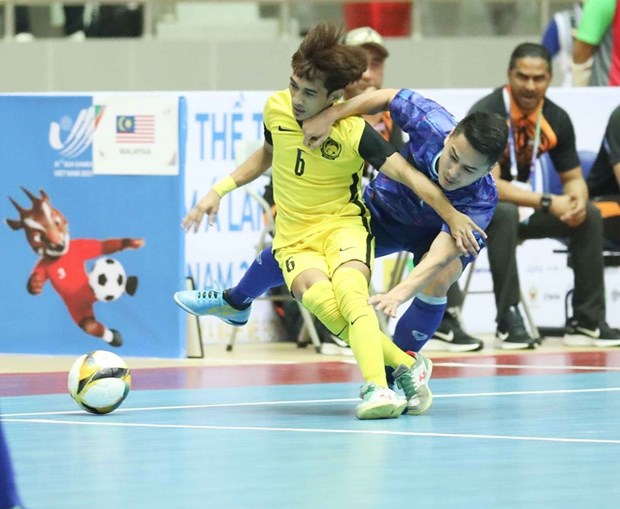 SEA Games 31: Thailand beat Malaysia 6-2 in men’s futsal hinh anh 1