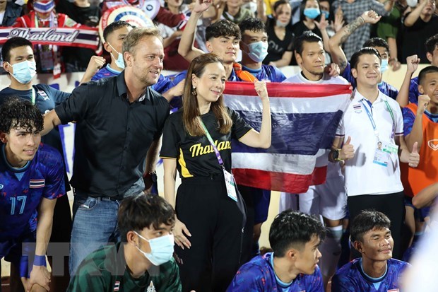 SEA Games 31: U23 Thailand receive bonus after win over Singapore hinh anh 1
