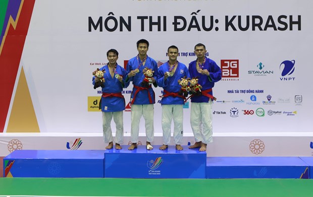 SEA Games 31: Kurash athletes secure two more golds for Vietnam hinh anh 1