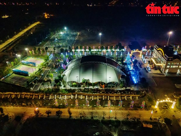 Asia’s biggest tennis court complex opens in Bac Ninh, ready for SEA Games 31 hinh anh 1