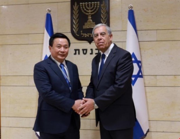 Party official pays working visit to Israel hinh anh 1