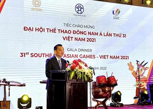 Hanoi holds banquet to celebrate SEA Games 31 hinh anh 1