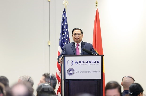 PM Pham Minh Chinh meets US business community hinh anh 1