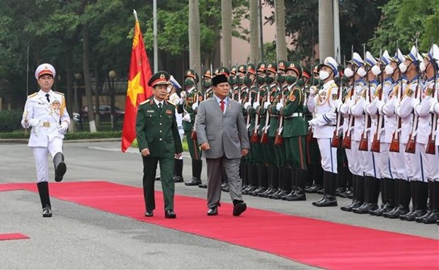 Vietnam, Indonesia agree to advance defence ties hinh anh 1