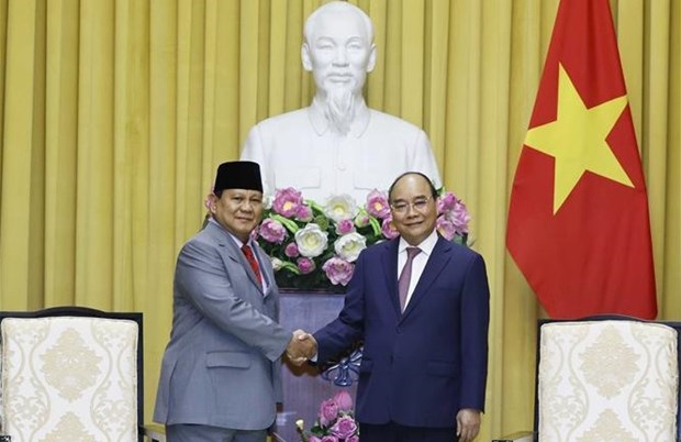 President calls for stronger Vietnam-Indonesia defence cooperation hinh anh 1