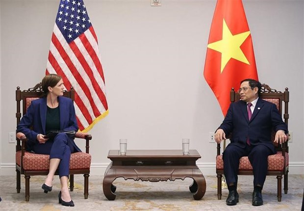 PM Pham Minh Chinh meets with USAID Administrator hinh anh 1