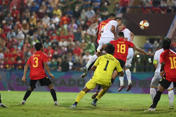 SEA Games 31: Vietnam advances to semifinals after victory over Timor Leste hinh anh 1
