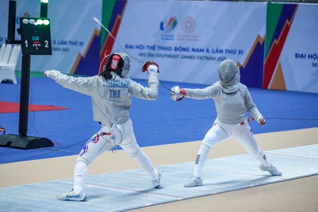 SEA Games 31: Vietnam claim third gold medal in fencing hinh anh 1