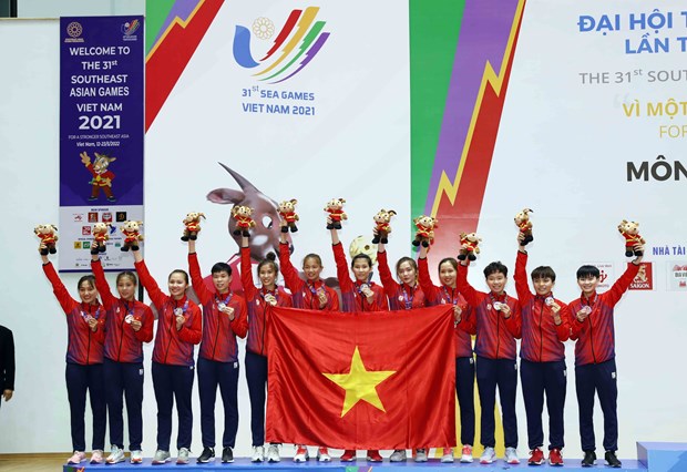 SEA Games 31: Vietnam win a silver and bronze in Sepak Takraw hinh anh 1