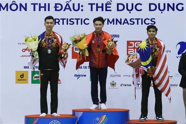 SEA Games 31: Vietnam pocket five medals in gymnastics hinh anh 1