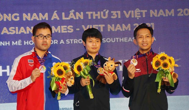 SEA Games 31: Philippines, Singapore grab golds in bowling hinh anh 1