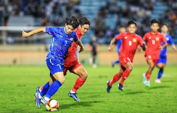 SEA Games 31: Thailand top Group B in men’s football hinh anh 1
