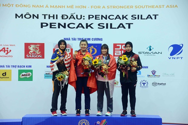 SEA Games 31: Vietnam’s Pencak Silat team finish first in medal table hinh anh 1